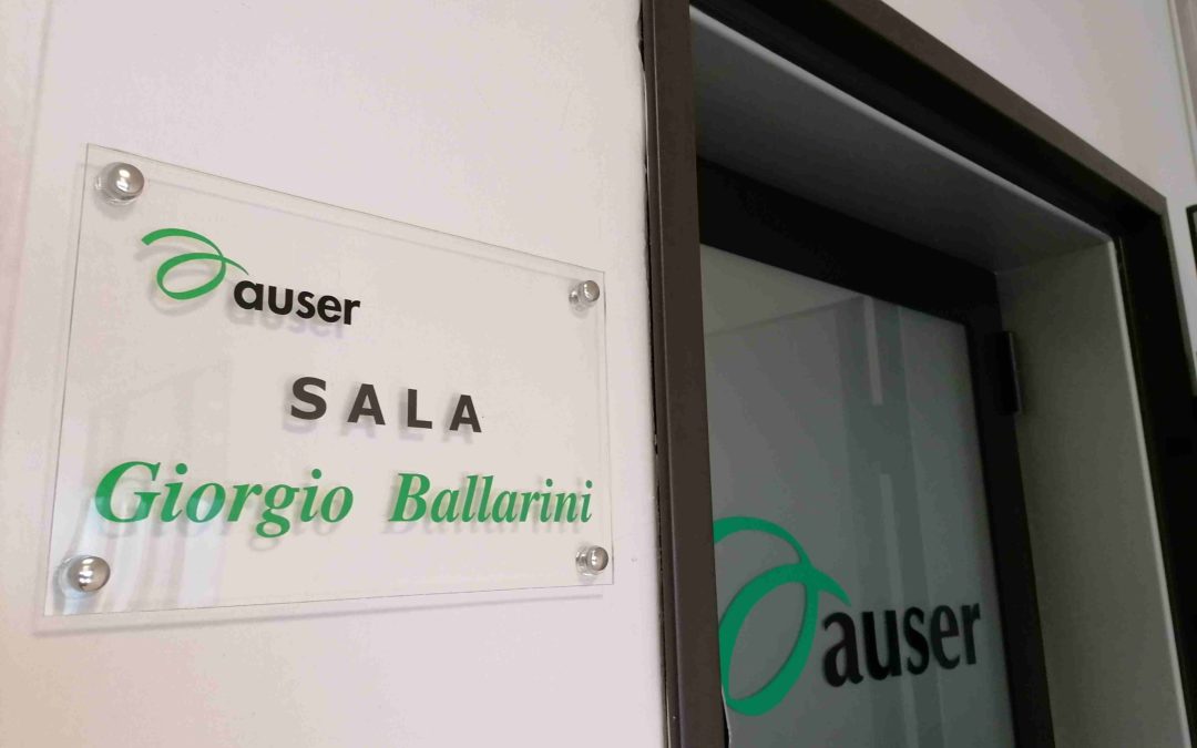 AUSER Provinciale intitola una sala a Giorgio Ballarini