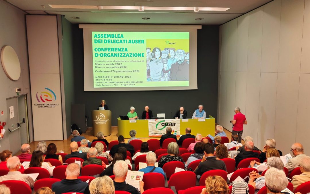 Auser presenta i risultati del proprio impegno in provincia di Reggio Emilia