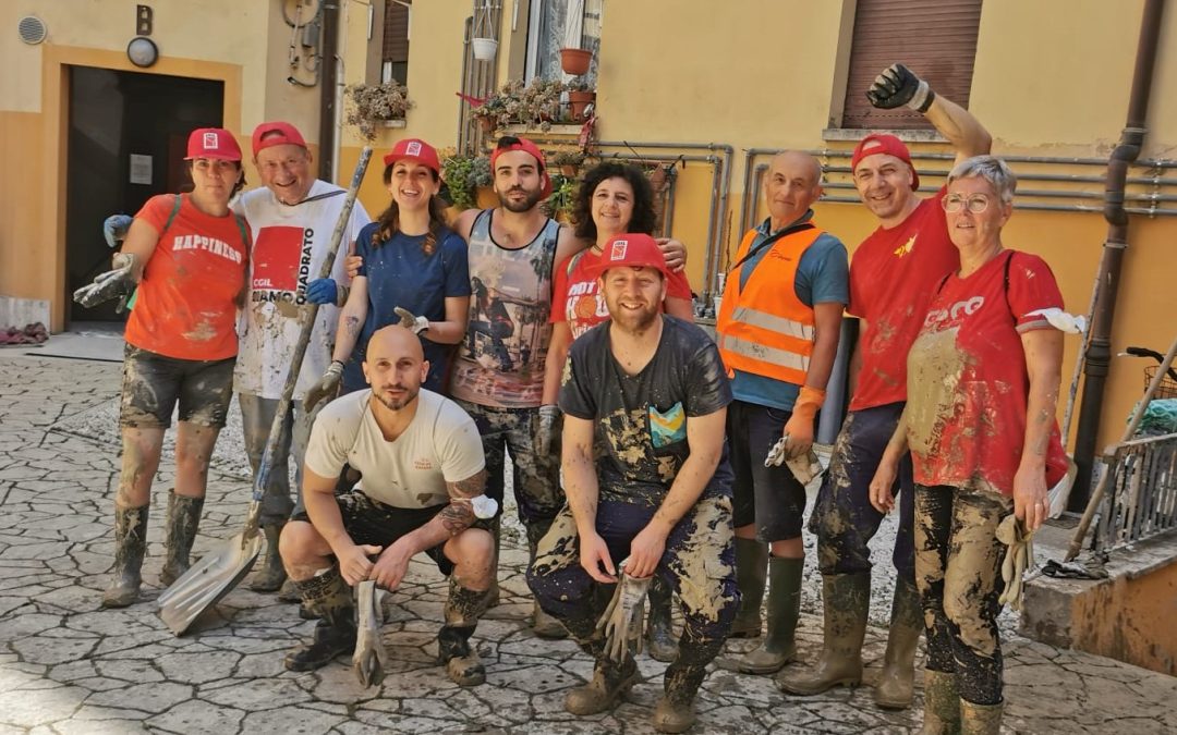 Auser in sostegno alla Romagna: le iniziative di solidarietà promosse in provincia di Reggio Emilia